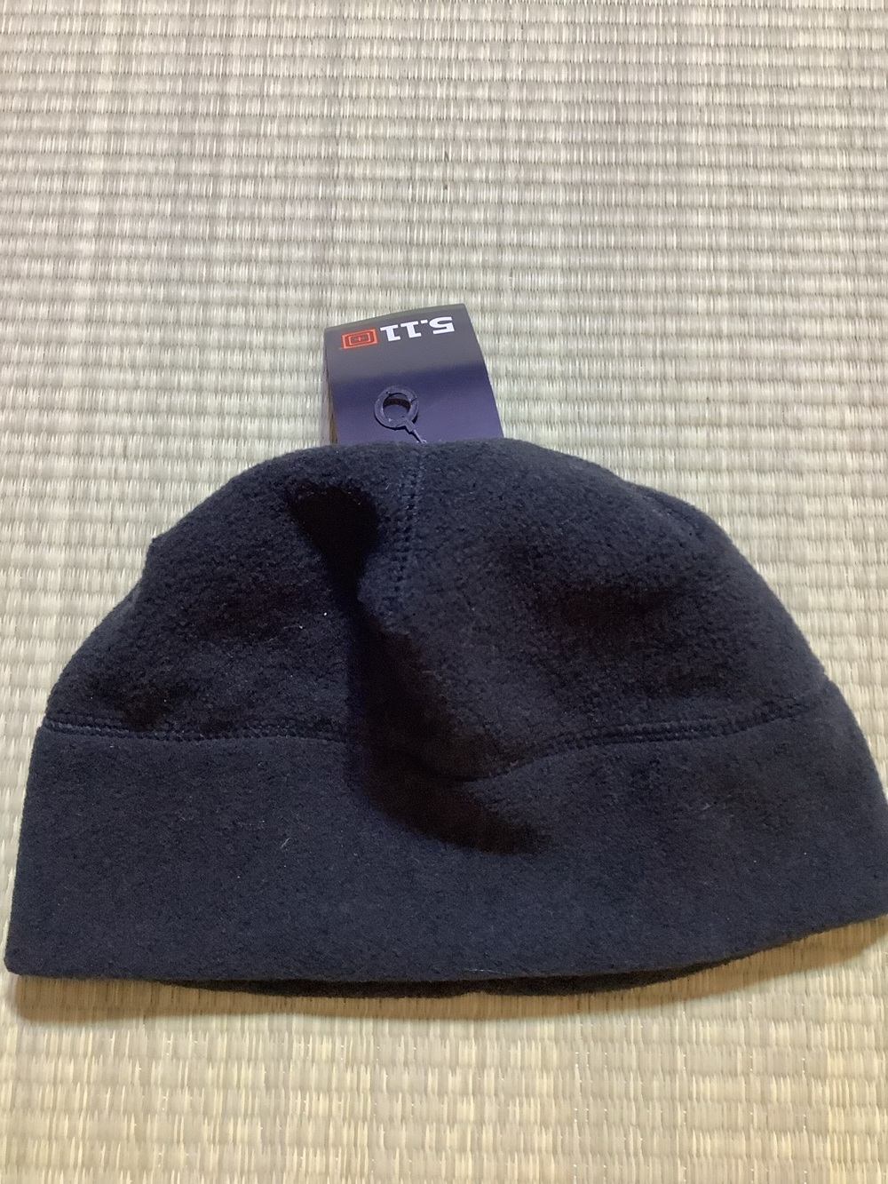 5.11 Tactical Black Fleece Beeline Beanie Hat NEW